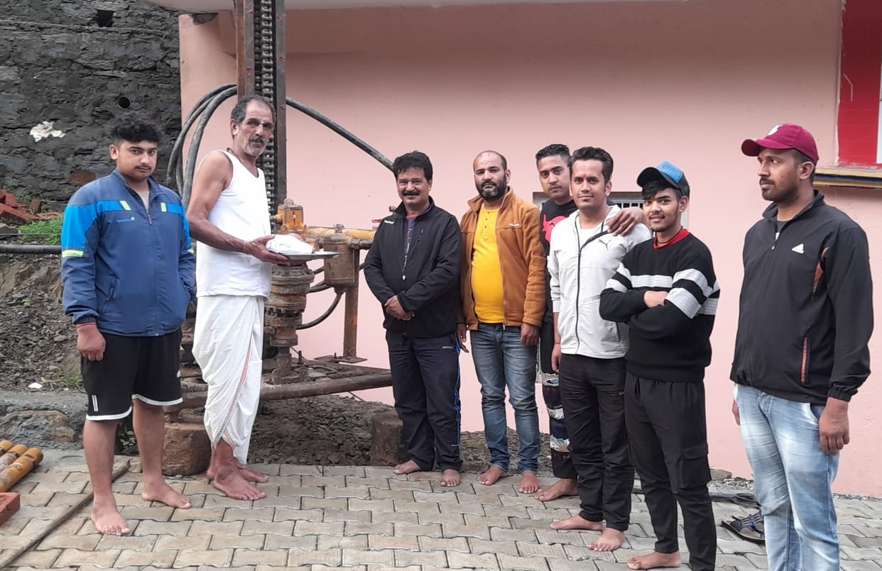 Water will be available from boring for Jalabhishek