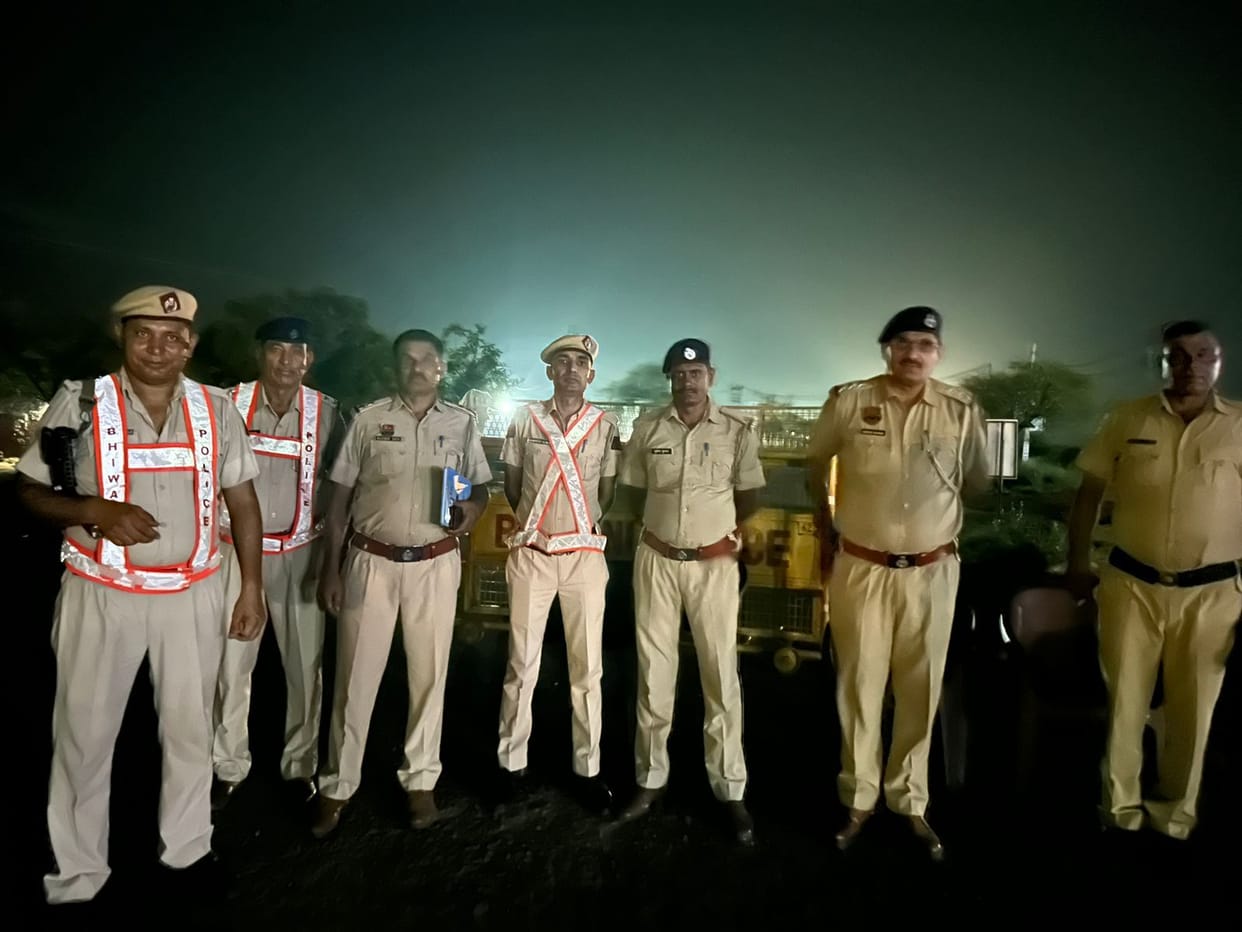 202 places checked under Night Domination campaign, eight accused arrested