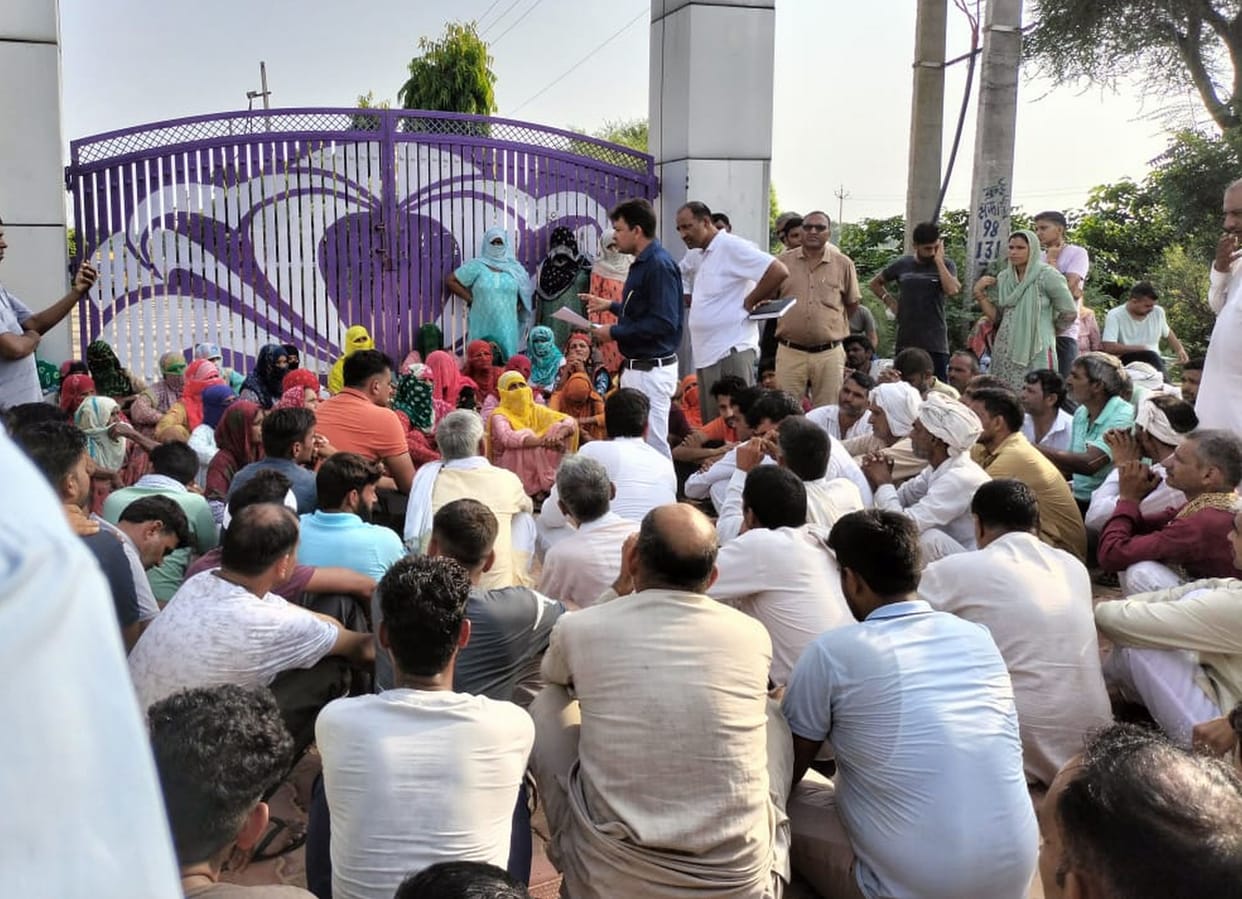 There was no clue of the missing student, the family created ruckus by closing the school gate