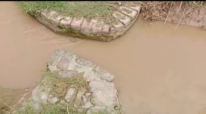 Due to floods in many districts of the state, water reached till the tail in Bhiwani