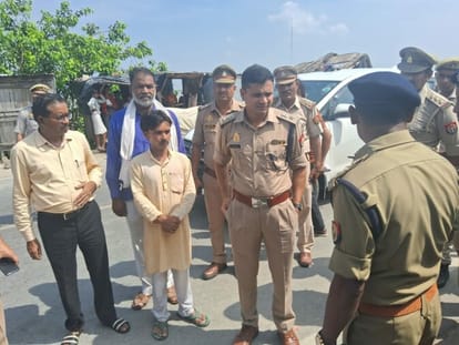 SP inspects Kanwar Mela site at Dhaighat and Patna Shiv Temple
