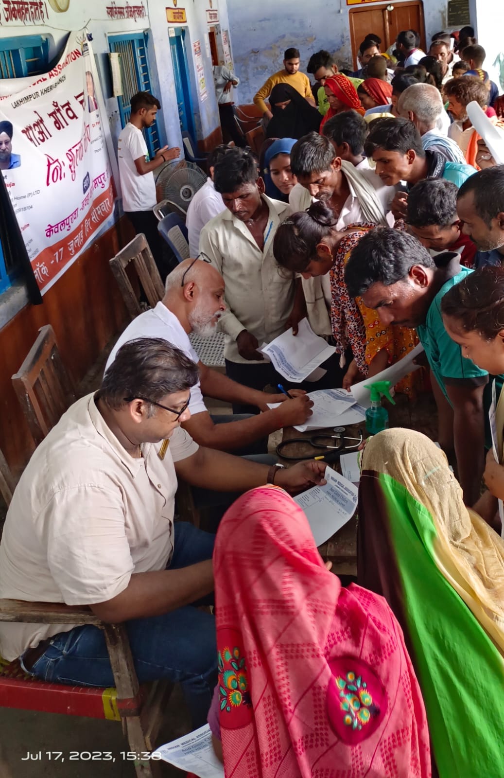 Private doctors adopted village, gave medicines to patients
