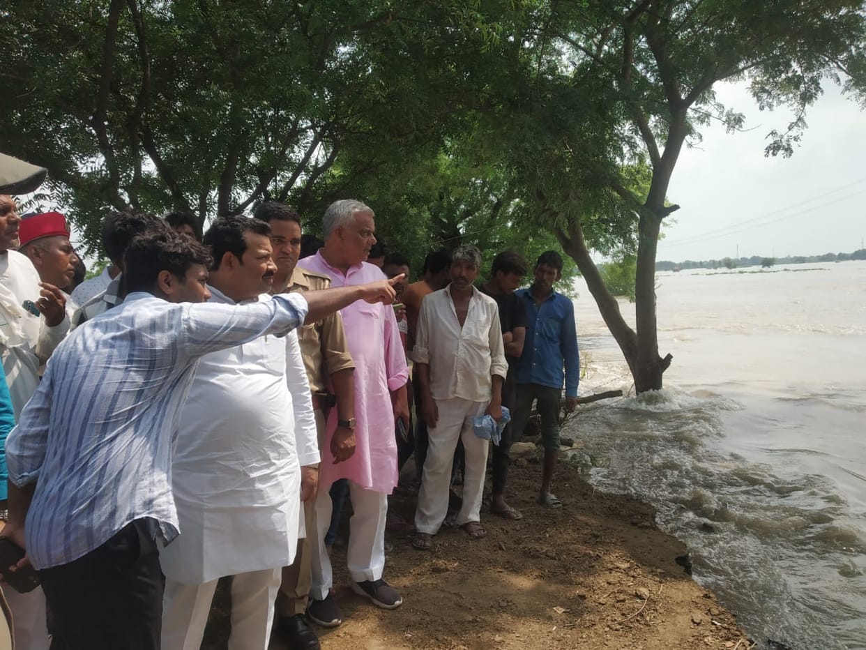 Flood wreaks havoc in Tappal's Khadar
