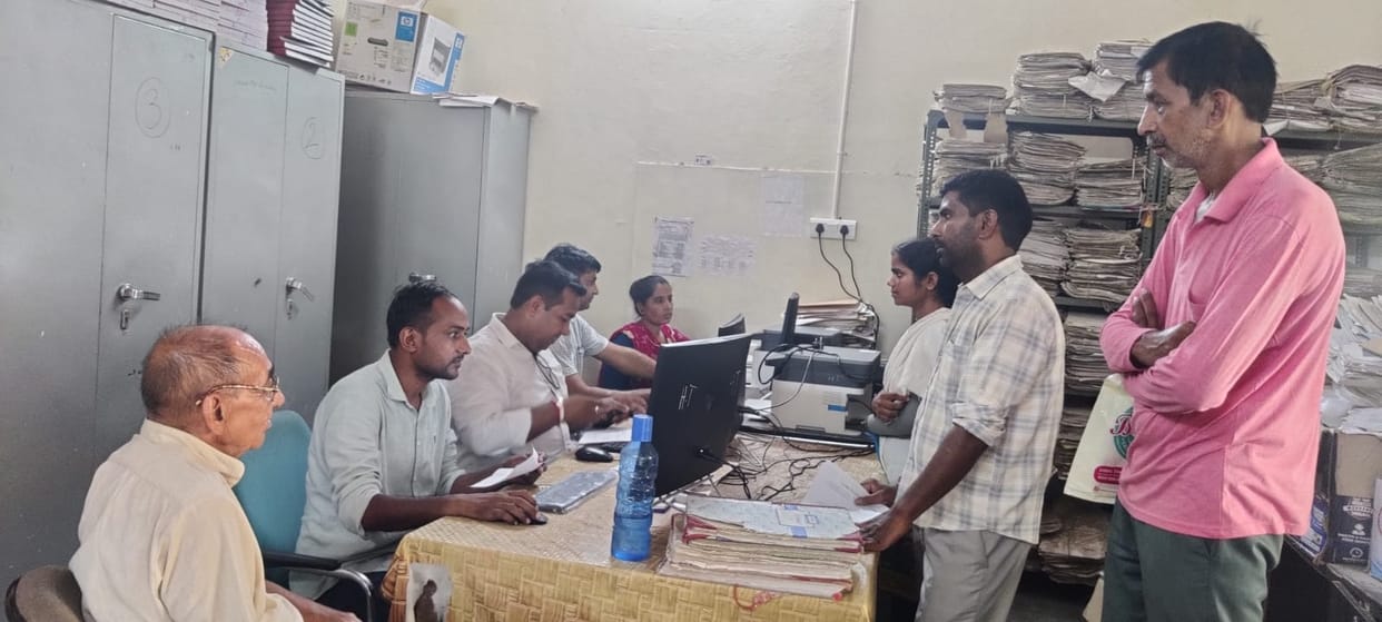 ID created on portal to correct errors, work not started, 2300 complaints pending