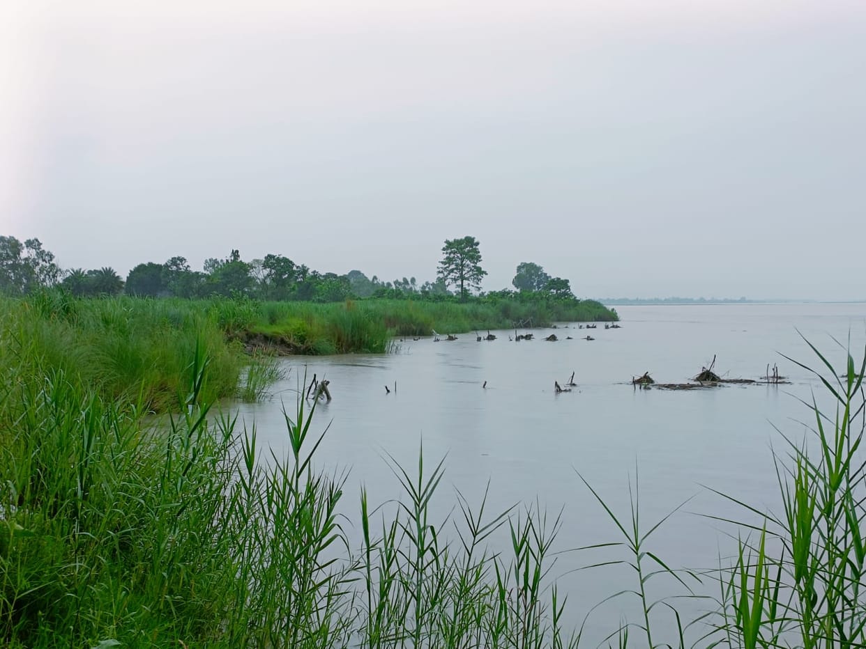 The threat of devastation remains due to the floods of Sharda
