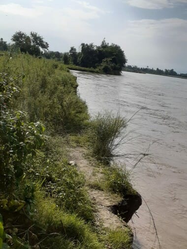 Sharda cutting fast near Noman's Land