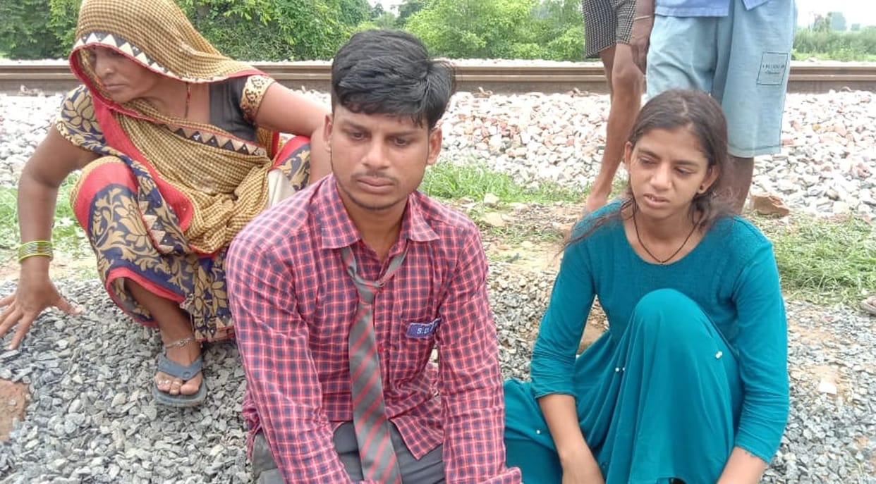 Exam student dies after being run over by a train
