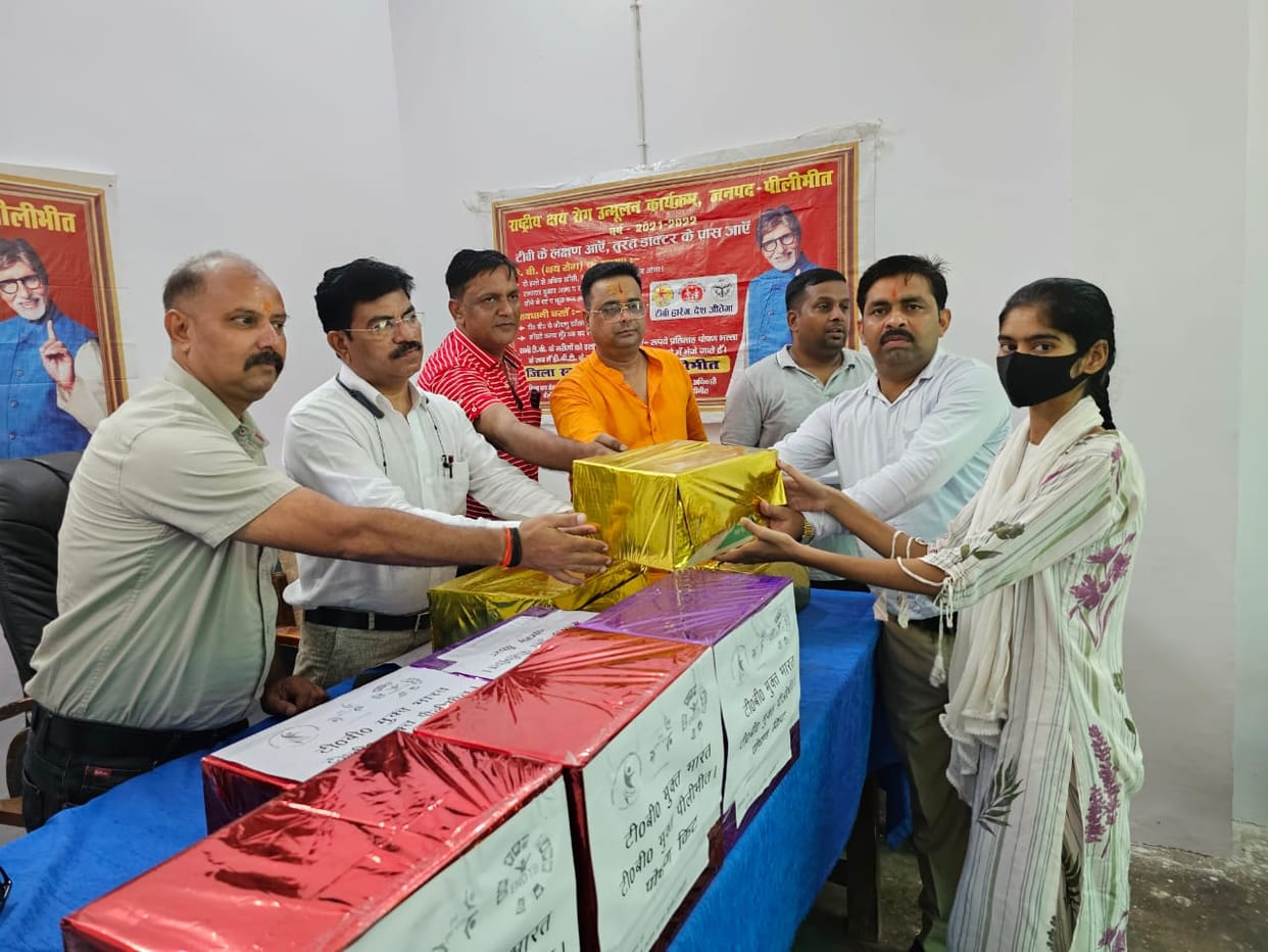 Nutrition kit distributed to children suffering from TB