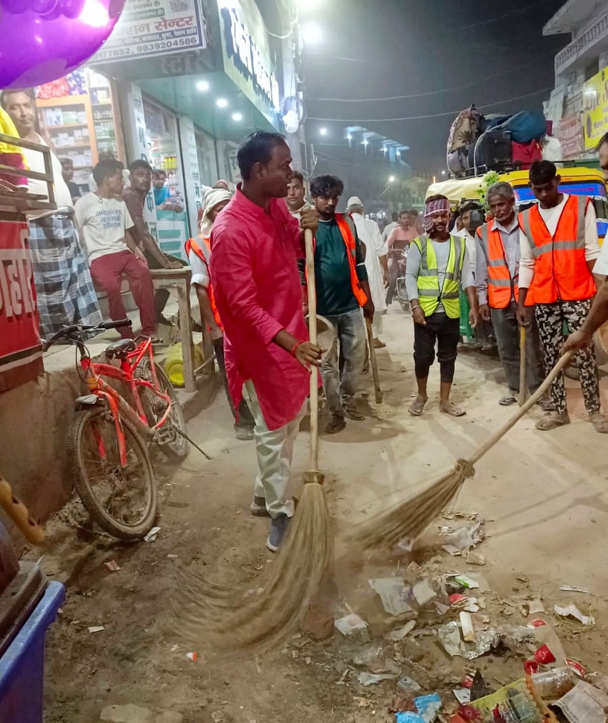message of cleanliness