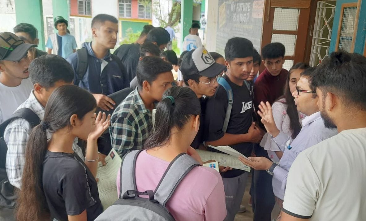 Admission process started in Pithoragarh campus amid rain