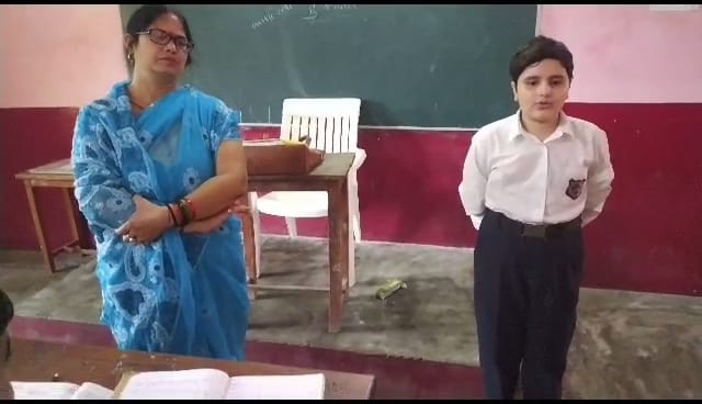 Students actively participated in the competitions