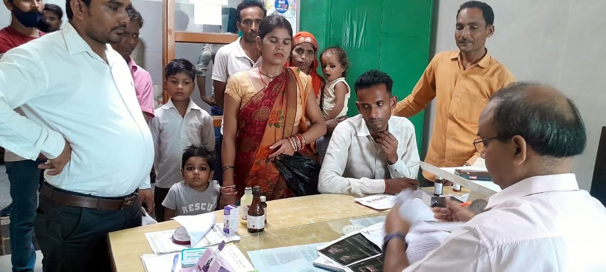Patients of diarrhea and fever are increasing in the changing season
