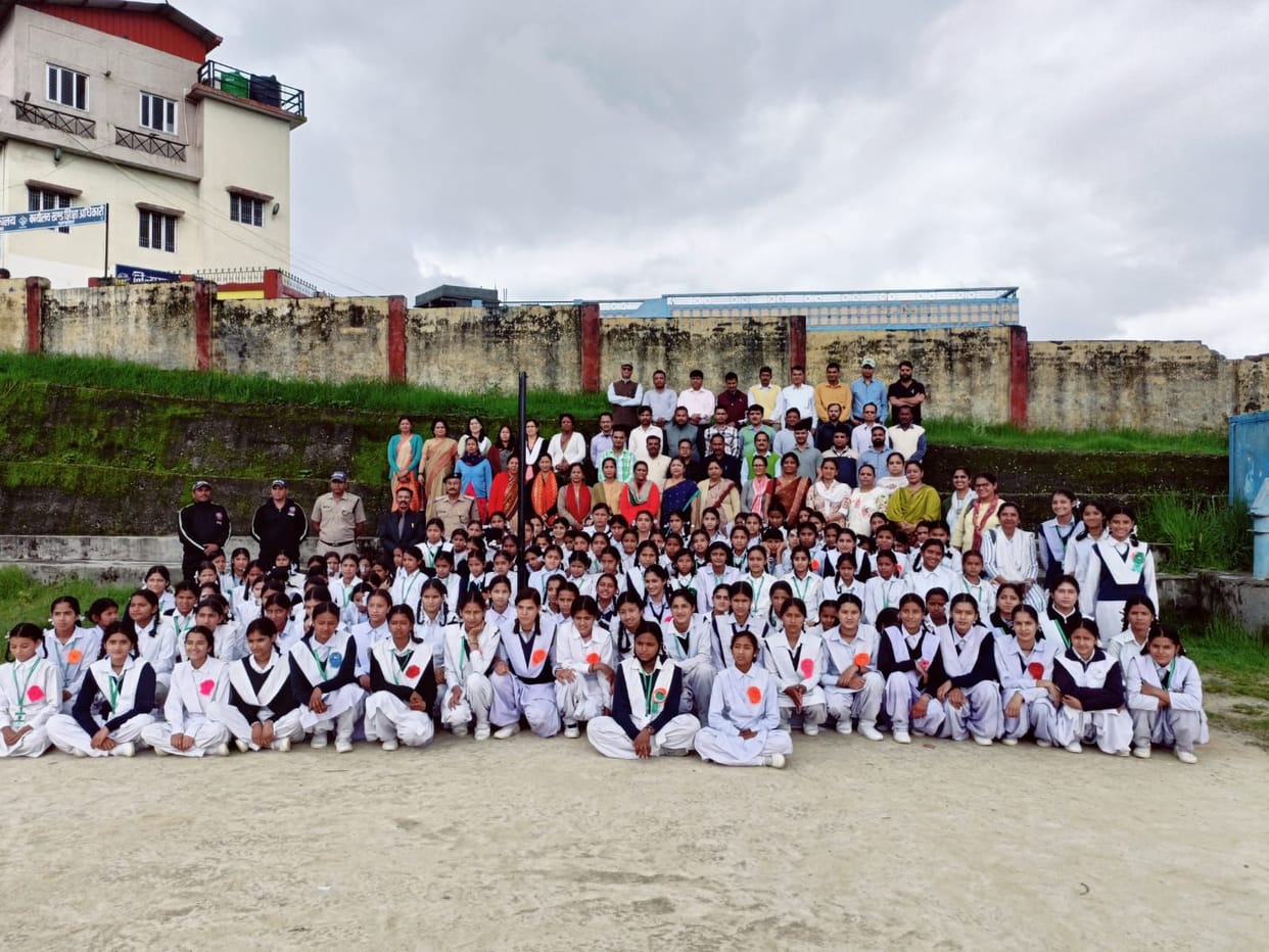 Girl students were informed about the mitigation of disasters