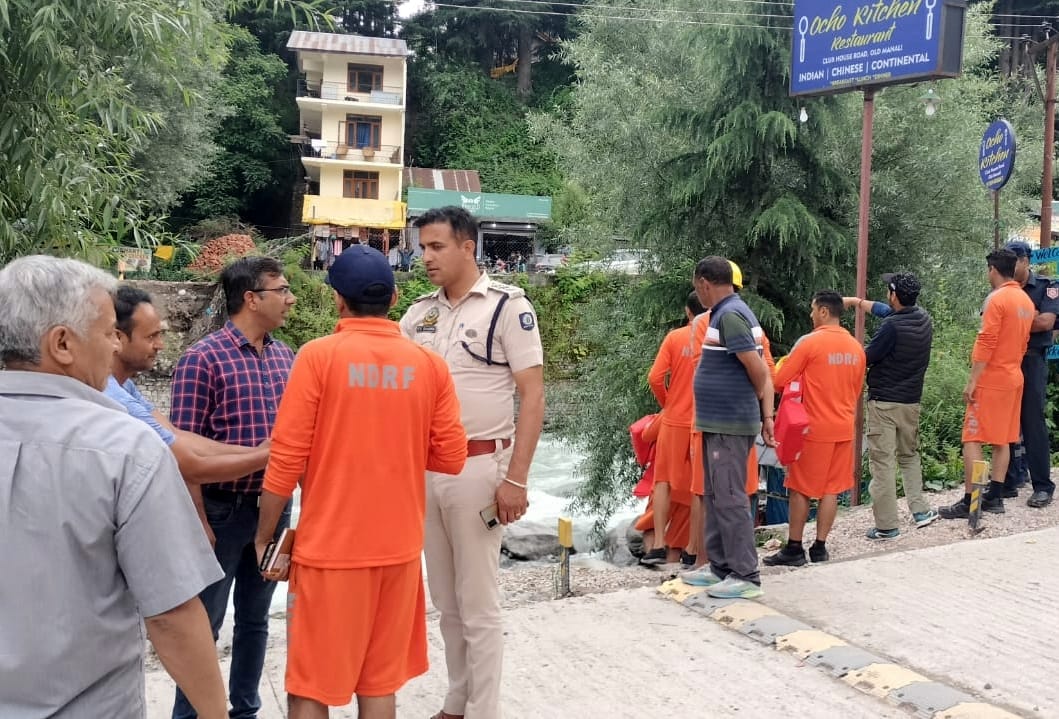 NDRF conducted a day-long search operation