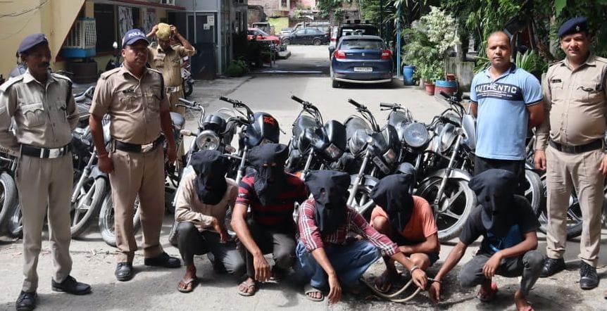 14 Bike and five arrested