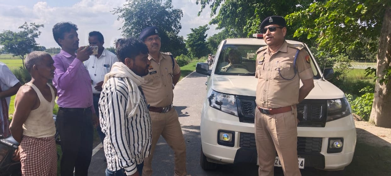 Miscreants carried out the robbery with a borrowed bike