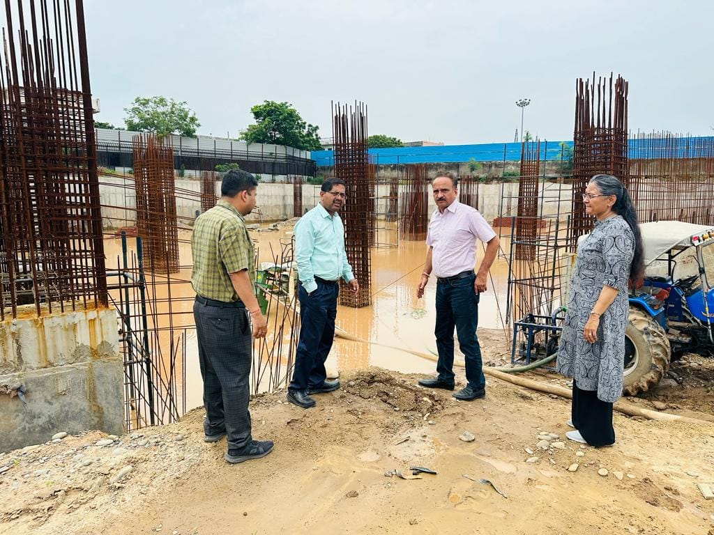 Chief Engineer visited the flood affected areas