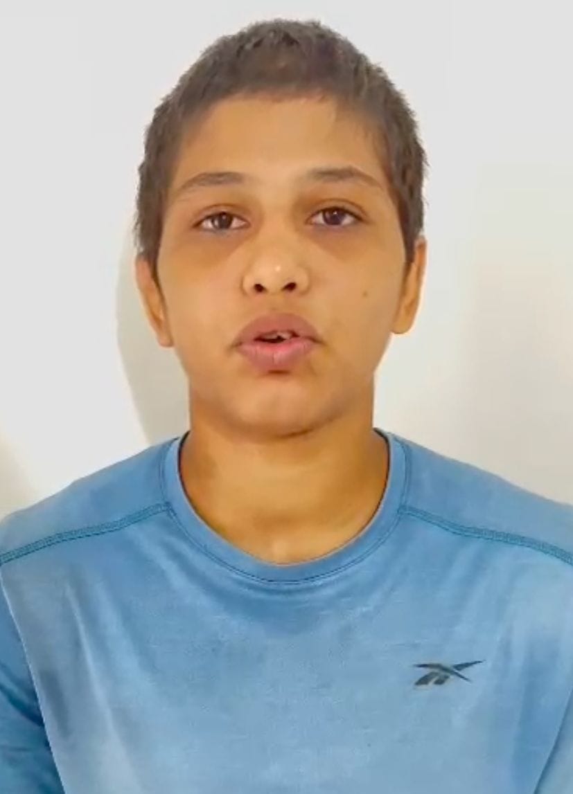 Wrestler away from achievement and practice for one year will play championship gold medalist out
