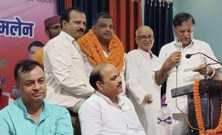 sanjay patel became pradesh mantri