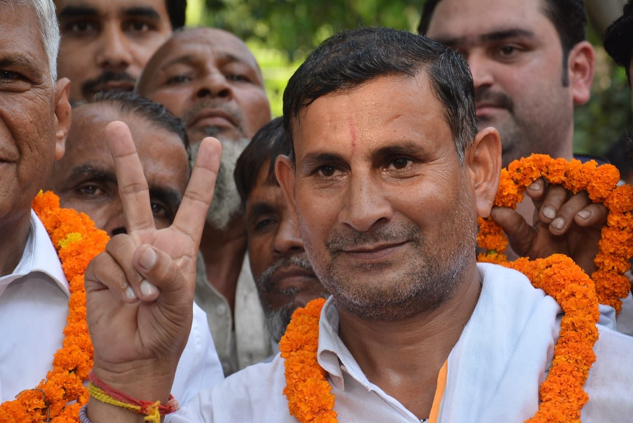 Government of Chhapar village changed in re-counting