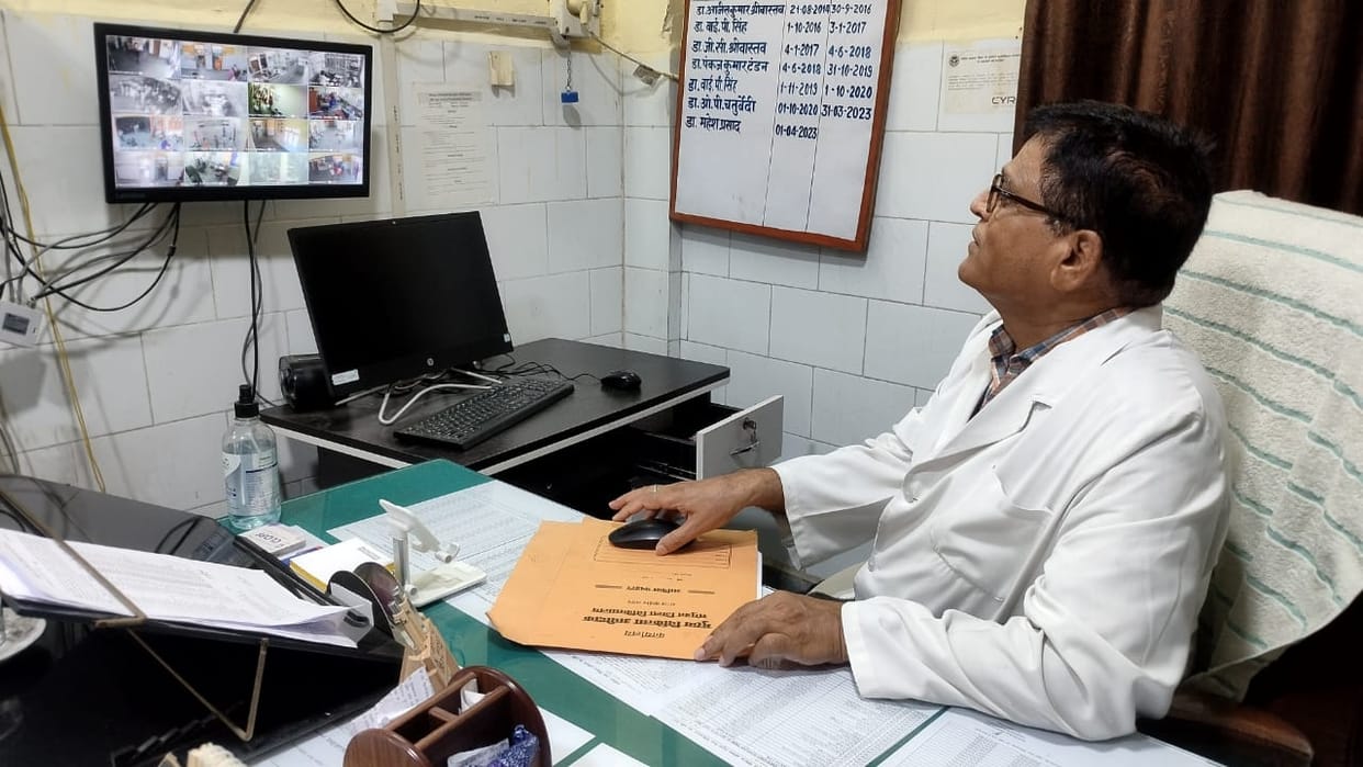 CCTV stopped, then response from CMS