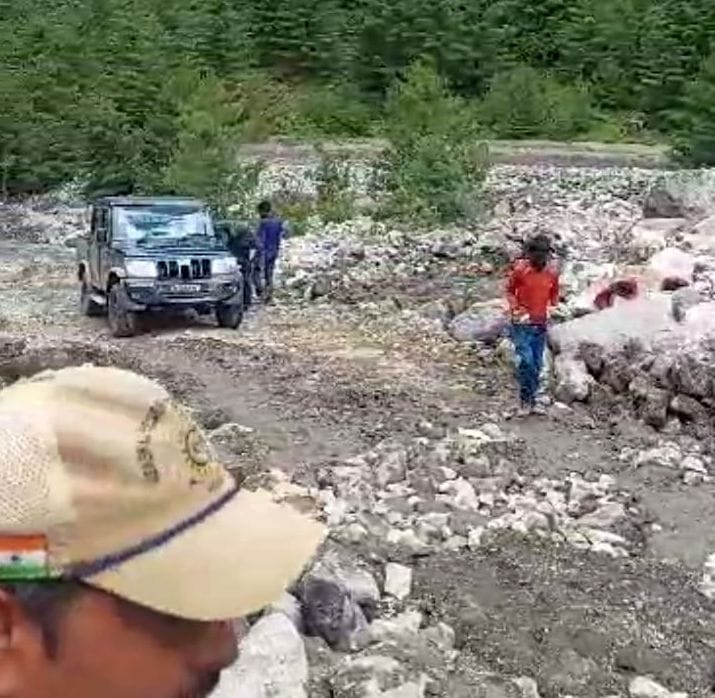 BRO made road suitable for movement of vehicles in two days