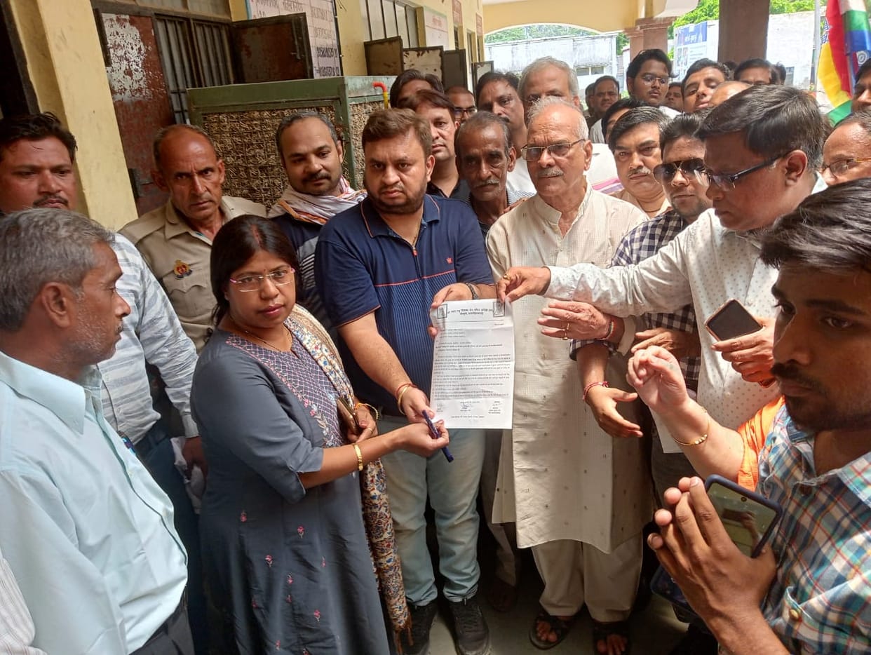 Procession taken out against the murder of Jain monk