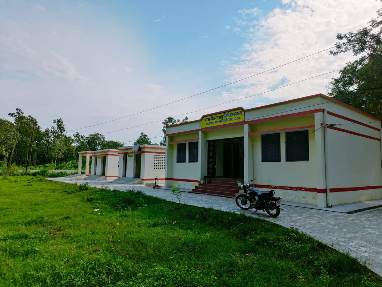 Animal hospital got new building after three decades in Madhotanda