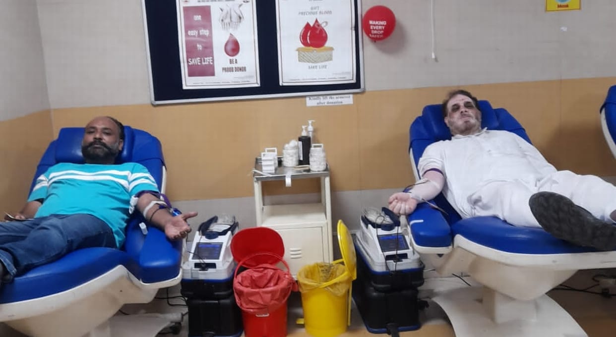 drops of hope group donate two unit blood in pgi