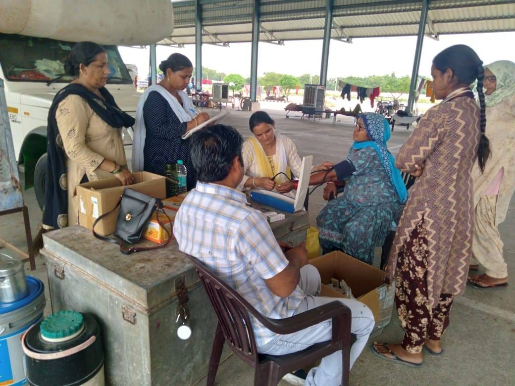 Skin disease increased among people affected by flood, 221 victims were found