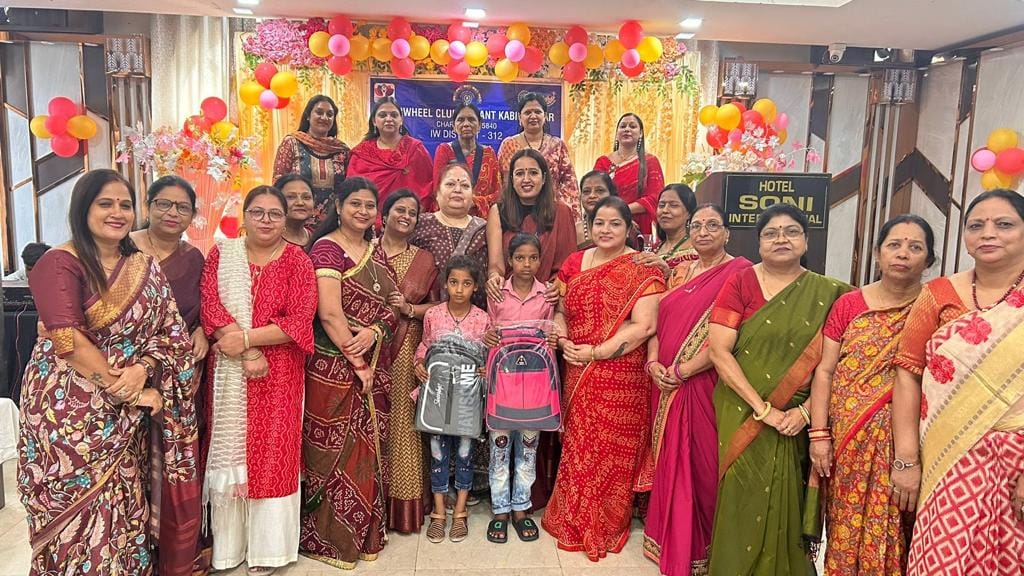 Sarita Jain became the president of Inner Wheel Club