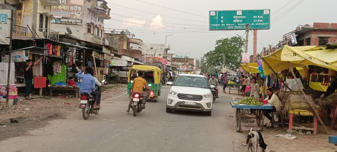 road construction work