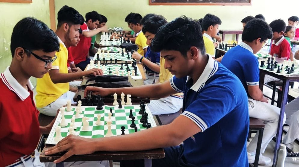 Chess in school program had two rounds on the first day