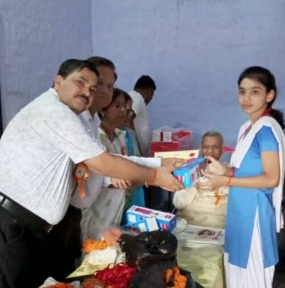 Honored toppers of UP board