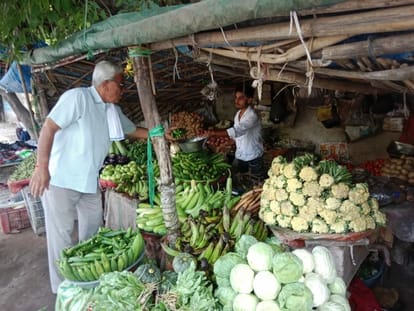 Slowly the prices of vegetables started decreasing