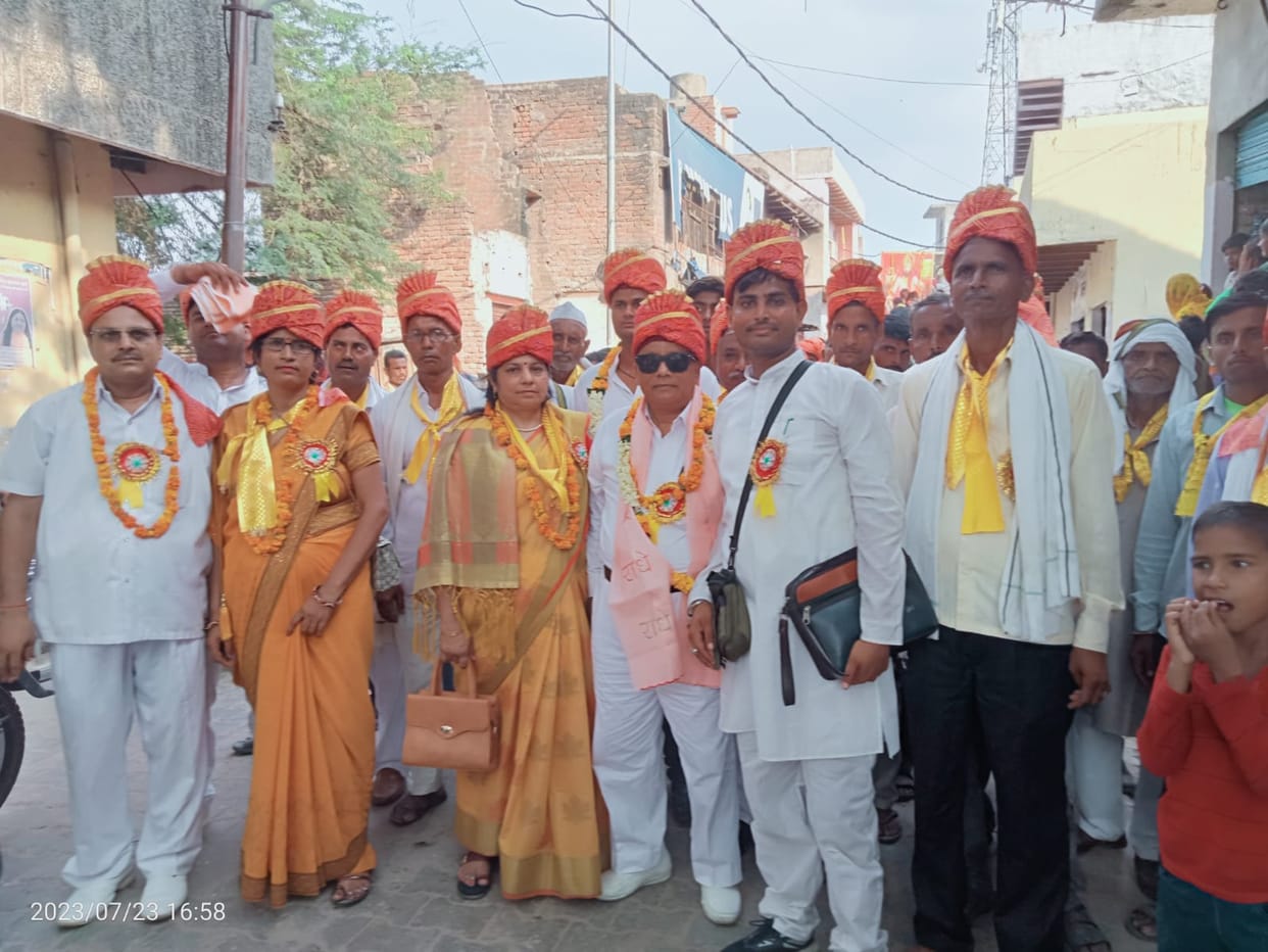 Lord Daksh Prajapati's procession taken out with pomp