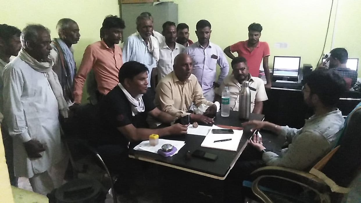 For eight days the electricity of tubewells of two villages stopped