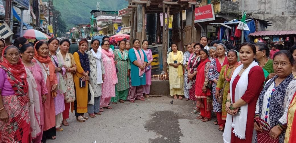 Candle March in Dharchula