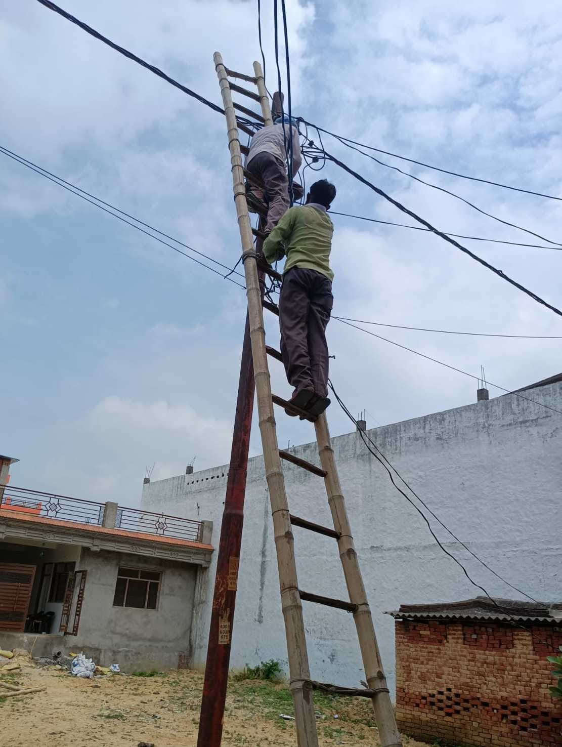 Underground cable blast, power failure of Khalilabad CHC