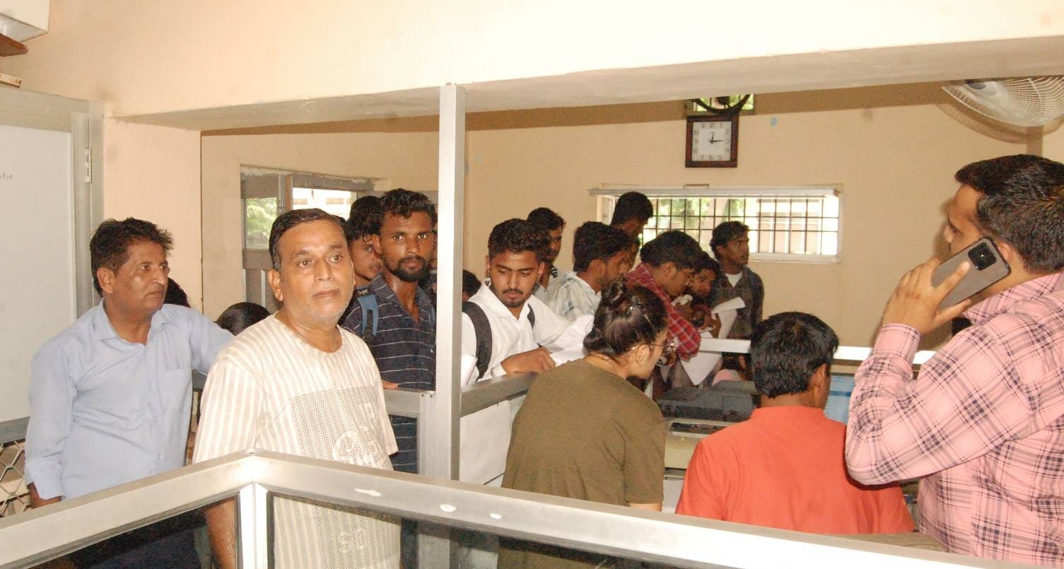 Fee payment link not released, college admission stuck