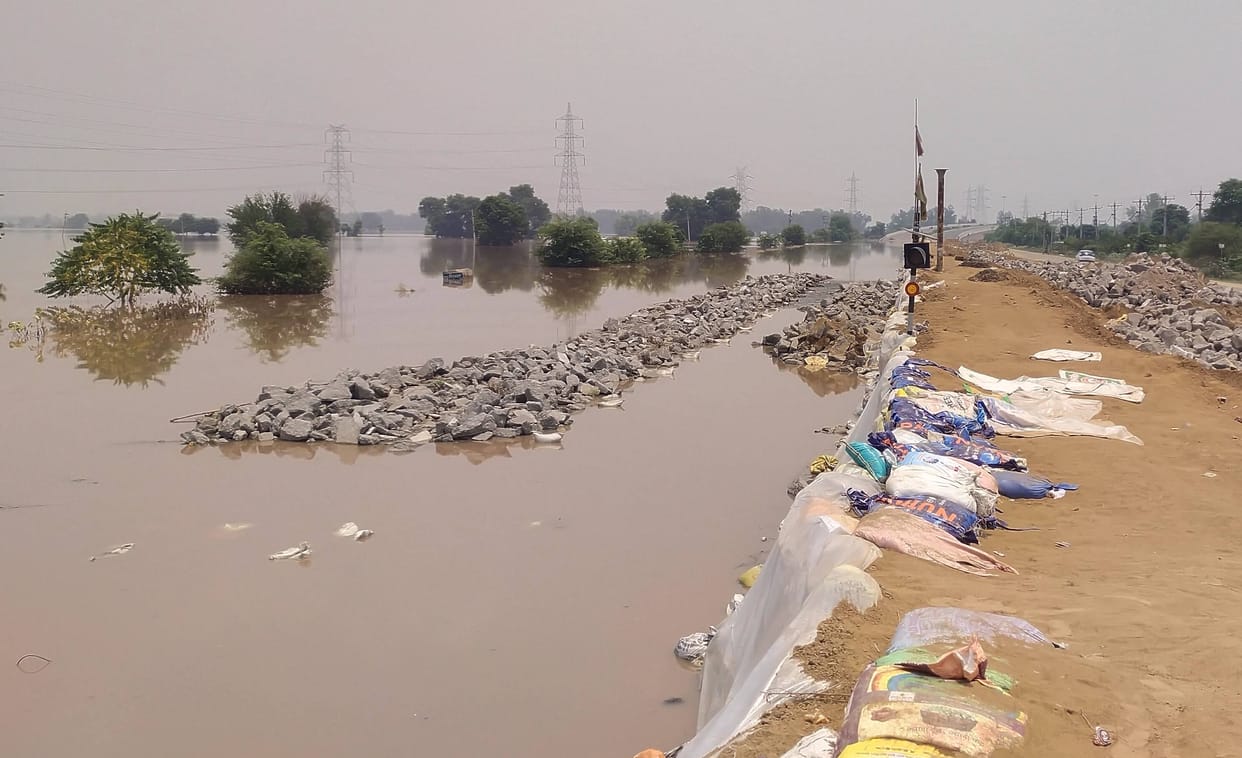 Flood water reduced to two feet along the highway, army returned, schools will open in the city from today