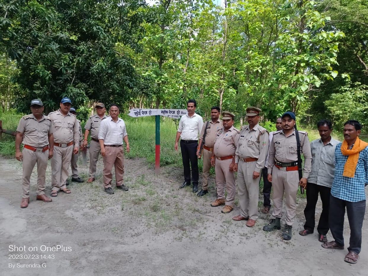 Patrolling with forest officers of Uttarakhand tested the safety of wildlife
