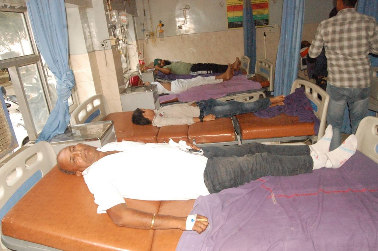 Drinking cold drink worsened health of 6 people, reached for treatment after seven days