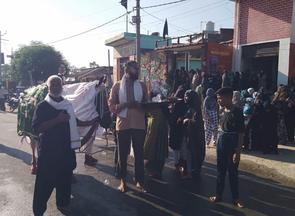 Mourning ceremony in Mirzapur Said and Jogirampuri on the fifth Muharram