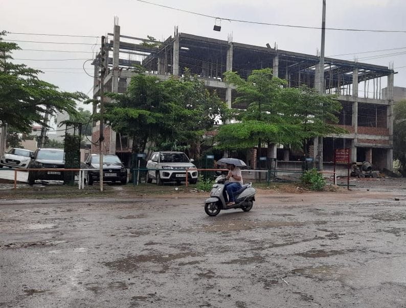 Jind received 6.4 mm of rain, not a single drop fell in other areas