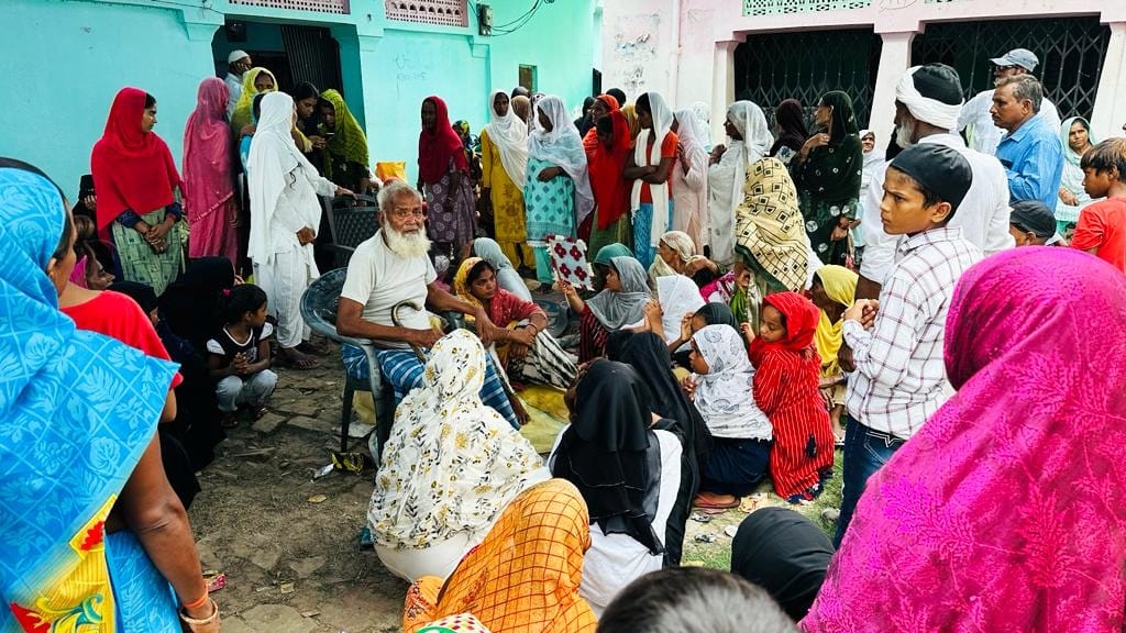 Two killed, three injured including village head in road accident