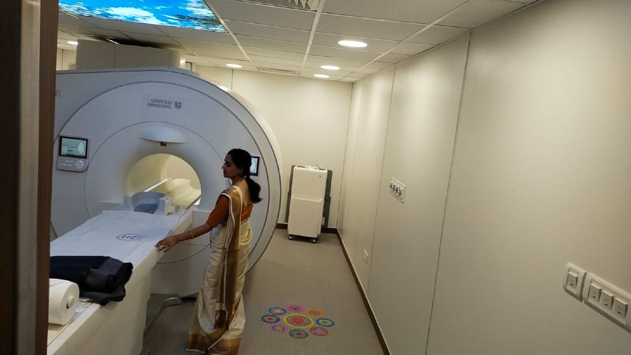 Now MRI test of patients will be done in Almora only