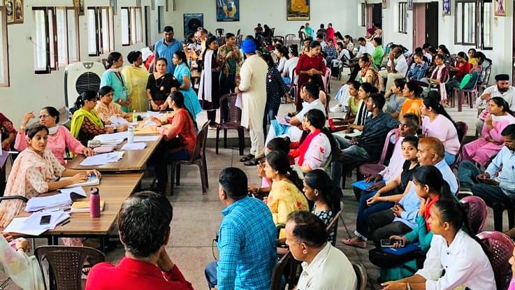 Physical counseling started for UG courses