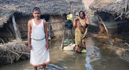 The water level of the rivers has decreased but the troubles continue