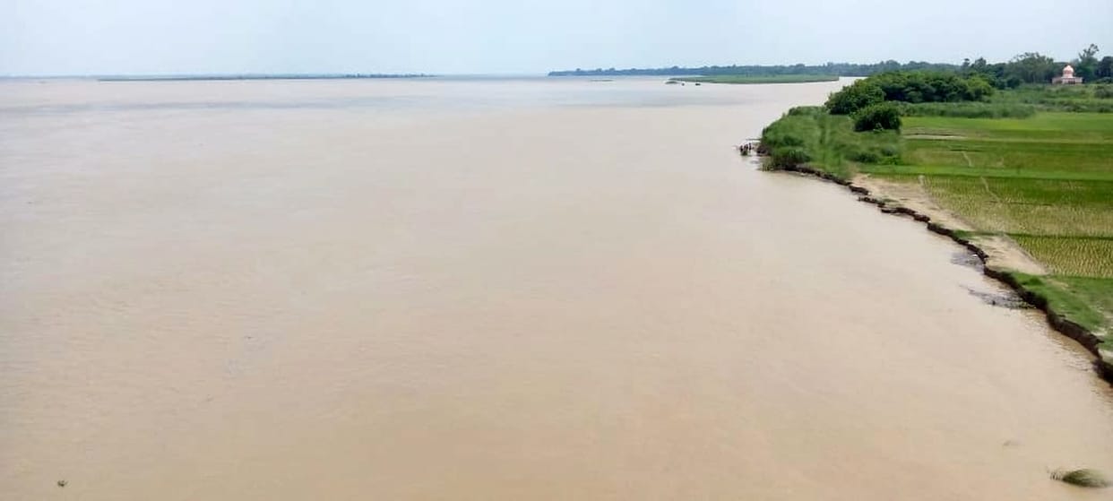 Saryu's water level